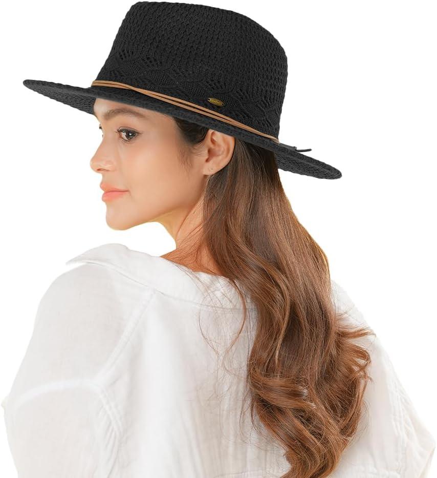 imageCC Breathable Panama HatBlack