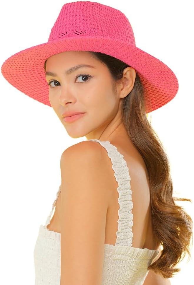 imageCC Breathable Panama HatHot Pink