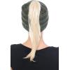 imageCC BeanieTail Soft Stretch Cable Knit Messy High Bun Ponytail Beanie Hat2 Tone Olive