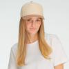imageCC Beige Two Tone CanvasCorduroy Snapback Trucker Hat for UnisexBeige  Corduroy
