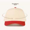 imageCC Beige Two Tone CanvasCorduroy Snapback Trucker Hat for UnisexGreen