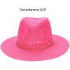 imageCC Breathable Panama HatHot Pink