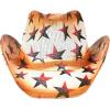 imageCC Classic Western Wide Roll up Brim Turquoise Charm Trim Band Cowboy Cowgirl HatAll Over Ombre Star Pattern
