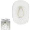 imageCC Classic Western Wide Roll up Brim Turquoise Charm Trim Band Cowboy Cowgirl HatWhite