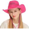 imageCC Cowboy Hat with Adjustable Chin Strap Hot Pink
