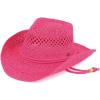 imageCC Cowboy Hat with Adjustable Chin Strap Hot Pink