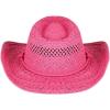 imageCC Cowboy Hat with Adjustable Chin Strap Hot Pink
