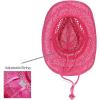 imageCC Cowboy Hat with Adjustable Chin Strap Hot Pink