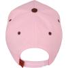 imageCC Embroidered TwoTone Trucker Snapback HatDog Mom PinkBrown