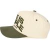 imageCC Embroidered TwoTone Trucker Snapback HatLife is Simple OliveBeige