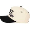 imageCC Embroidered TwoTone Trucker Snapback HatMy Wife is Always Right BlackBeige