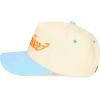 imageCC Embroidered TwoTone Trucker Snapback HatSunkissed Sky BlueBeige