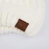 imageCC Exclusives Cable Knit BeanieChenille Ivory