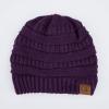 imageCC Exclusives Cable Knit BeanieDk Purple