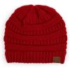 imageCC Exclusives Cable Knit BeanieRedsolid