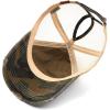 imageCC Exclusives Hatsandscarf Washed Distressed Cotton Denim Ponytail Hat Adjustable Baseball Cap BT14Camo  Turquoise