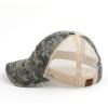 imageCC Exclusives Hatsandscarf Washed Distressed Cotton Denim Ponytail Hat Adjustable Baseball Cap BT14Digital Camo  Olive