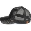 imageCC Glitter Sequin Baseball Cap with MeshGritterblack