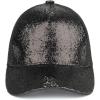 imageCC Glitter Sequin Baseball Cap with MeshGritterblack