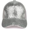 imageCC Glitter Sequin Baseball Cap with MeshGrittersilver