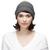 imageCC Hatsandscarf Exclusives Unisex Solid Ribbed Beanie with Pom HAT43Dark Melange Grey Amazon