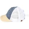imageCC Hatsandscarf Exclusives Washed Distressed Cotton Denim Ponytail Hat Adjustable Baseball Cap BT12 BT13NavyBeige