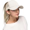 imageCC Hatsandscarf Ponytail caps Messy Buns Trucker Plain Baseball Cap BT6Beige
