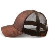 imageCC Hatsandscarf Ponytail caps Messy Buns Trucker Plain Baseball Cap BT6Glitterbronze