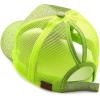 imageCC Hatsandscarf Ponytail caps Messy Buns Trucker Plain Baseball Cap BT6Glitterlime