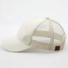 imageCC Hatsandscarf Ponytail caps Messy Buns Trucker Plain Baseball Cap BT6Glitterwhite