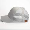 imageCC Hatsandscarf Ponytail caps Messy Buns Trucker Plain Baseball Cap BT6Grey