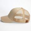 imageCC Hatsandscarf Ponytail caps Messy Buns Trucker Plain Baseball Cap BT6Khaki