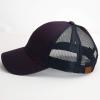 imageCC Hatsandscarf Ponytail caps Messy Buns Trucker Plain Baseball Cap BT6Navy