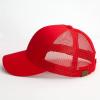 imageCC Hatsandscarf Ponytail caps Messy Buns Trucker Plain Baseball Cap BT6Red