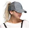 imageCC Hatsandscarf Ponytail caps Messy Buns Trucker Plain Baseball Cap BT8 Vintage Denim