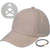 imageCC Laser Cut CrissCross Elastic Band Unisex Baseball Cap BAB8036Beige