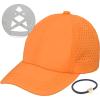 imageCC Laser Cut CrissCross Elastic Band Unisex Baseball Cap BAB8036Orange