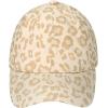 imageCC Leopard Pattern Baseball Cap for Women Unisex  Adjustable Stretch Fit Daily Hat CapBeige