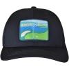 imageCC Mens Embroidered Patch Trucker Mesh Back Adjustable Snapback Baseball CapBirdie  Black