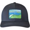 imageCC Mens Embroidered Patch Trucker Mesh Back Adjustable Snapback Baseball CapBirdie  Charcoal