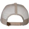 imageCC Mens Embroidered Patch Trucker Mesh Back Adjustable Snapback Baseball CapBirdie  Tan