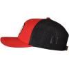 imageCC Mens Embroidered Patch Trucker Mesh Back Adjustable Snapback Baseball CapBourbon  Red