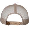 imageCC Mens Embroidered Patch Trucker Mesh Back Adjustable Snapback Baseball CapBull  Maroon