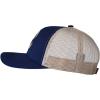 imageCC Mens Embroidered Patch Trucker Mesh Back Adjustable Snapback Baseball CapBull  Navy