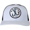 imageCC Mens Embroidered Patch Trucker Mesh Back Adjustable Snapback Baseball CapHooked  White