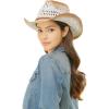 imageCC Ombre Open Weave Cowbay Hat with Braided TrimRust
