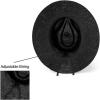 imageCC Panama Hat WRhinestone Trim BandBlack