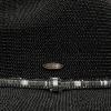 imageCC Panama Hat WRhinestone Trim BandBlack