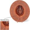 imageCC Panama Hat WRhinestone Trim BandClay