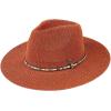 imageCC Panama Hat WRhinestone Trim BandClay